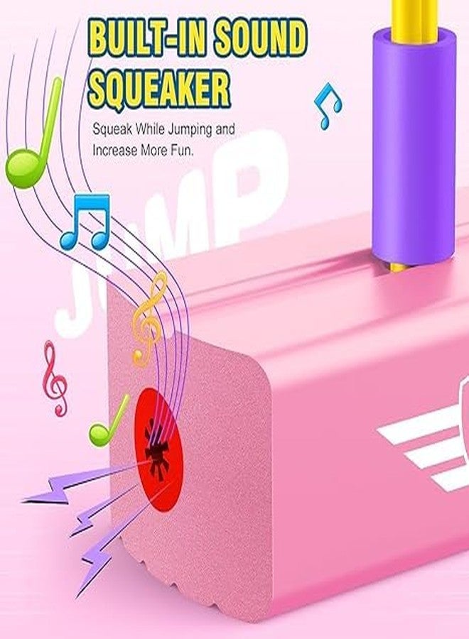 BIRZAR Pogo Stick | High Elastic Rubber Kids Jumper Toys | Innovative Bouncing Toys for Kids Training | Improved Children's Balance | Bouncing Fun Multicolor (Pack of 1) - Image 3